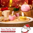 thumbnail image 3 of Set de fiesta de té BUYGER Pretend Play Princess para 3 a 6 años, 3 of 6