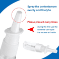 thumbnail image 6 of 7 Pcs Nasal Spray Bottle, 10ML Clear Small Empty Nose Spray Bottle Reusable Fine, 6 of 12