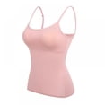 thumbnail image 1 of Women's Basic Casual Long Camisole Adjustable Strap Cami Layering Top, 1 of 10