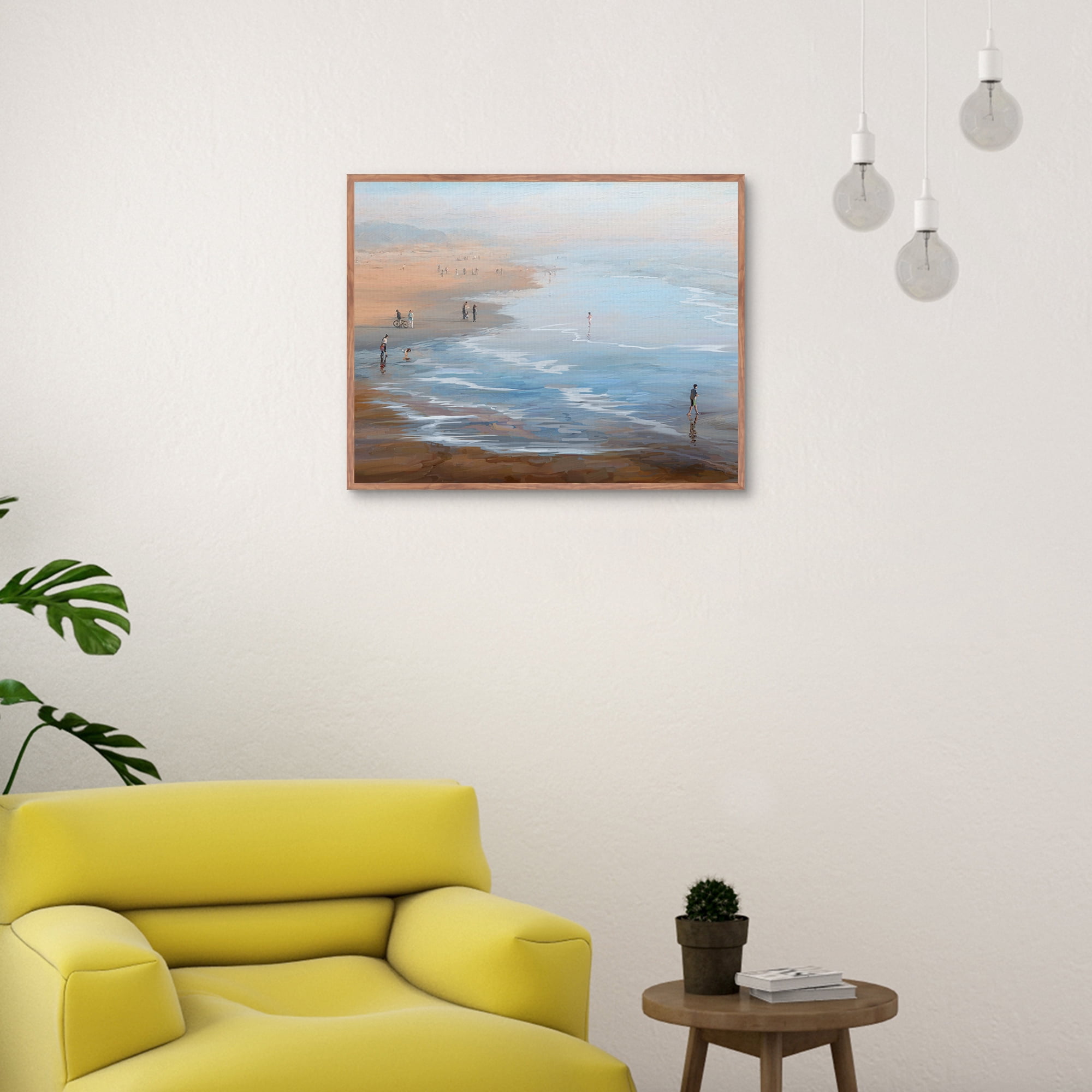 Beach Weekend by Studio Arts Framed Canvas Art