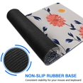thumbnail image 6 of Long Mouse Pads for Desk,Pioneer Flower Floral Print Pattern Desk Mats on Top Of Desks, Desk Mouse Pad Extra Large with 3mm Non-Slip Base and Stitched Edge for Gaming,Office,Work,Home 31.5"x11.8", 6 of 6