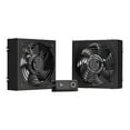 thumbnail image 1 of AC Infinity Rack ROOF Fan KIT, Quiet Dual-Fans with Speed Controller, for Cooling AV, Home Theater, Network 19” Racks, 1 of 7