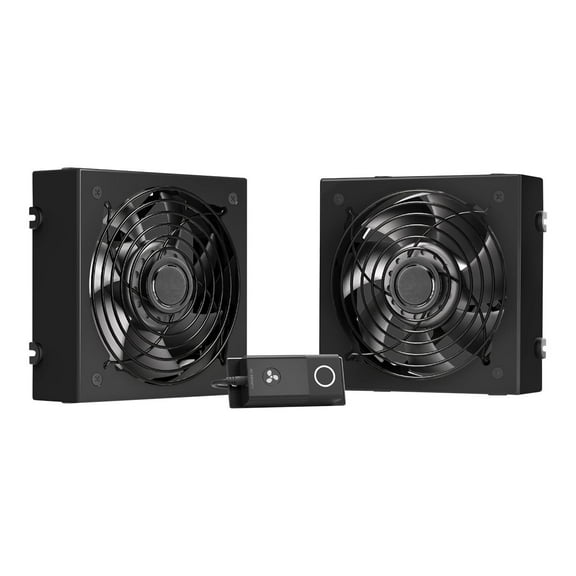 AC Infinity - Rack fan kit - roof mountable - AC 100-240 V - 120 mm - 19"