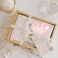 thumbnail image 3 of Dserhfy 150 Pcs Love Heart Shaped Thank You Cards 2.36 x 2.76 Inch Blank Notecards Greeting Cards for Wedding Baby Shower Small Business, 3 of 8