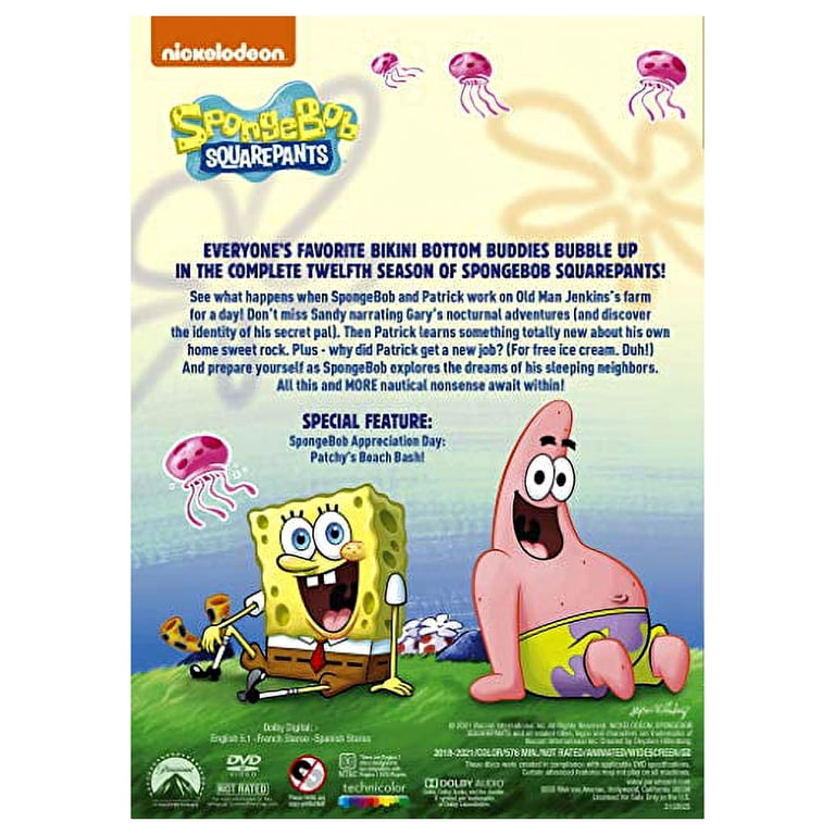 その他 Dallas: Complete Twelfth Season [DVD] SpongeBob SquarePants: The Complete Twelfth Season - Walmart.com