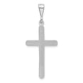 thumbnail image 3 of Diamond2Deal 14k White Gold Cross Pendant for Women (L- 1.61 inch, W- 0.69 inch), 3 of 6