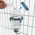 thumbnail image 4 of LOS ANDES Hamster Water Bottle No-Drip Water Bottle Leak-proof Water Feeder for Guinea Pigs/Gerbils/Rats/Hedgehog Weather Resistant Cage Water Bottles for Small Pets, 5.2oz/155ml, Blue, 4 of 7