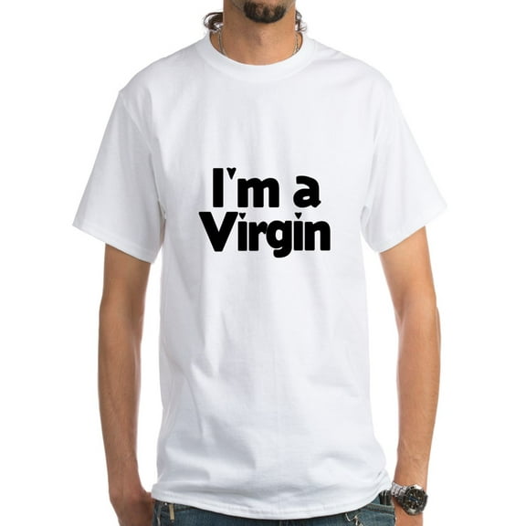 CafePress - I'm A Virgin" White T-Shirt - Men's Classic T-Shirts