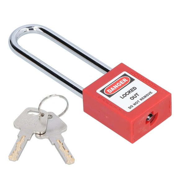 Candado de Seguridad EOTVIA Industrial con Vigas de Acero de 3 Pulgadas 2 Llaves por Cerradura