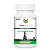 VetriScience Canine Plus Multivitamin, Daily Nutritional Support for Dogs, Natural Duck Flavor, 60 Chewable Tablets