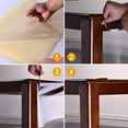 thumbnail image 2 of LAMIRO 2PCS Large (18.5 x 9.05Inch) Furniture Protectors from Cats, Pet Couch Protector, Cat Dog Claw Guards Self-Adhesive Pads, Cat Dog Claw Guards for Sofa, Walls, Doors - Cat Scratch Deterrent, 2 of 4