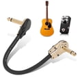 thumbnail image 4 of Cable de Parche de Guitarra, Cable de Pedal de 5.9 Pulgadas Cable de Ángulo Recto Compacto para el Rendimiento para el Guitarrista, 4 of 7