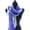 Blue, variant on Orange (50%Silk 10%Wool 40%Acrylic, 78"x28") 10 scarves wholesale bulk summer spring