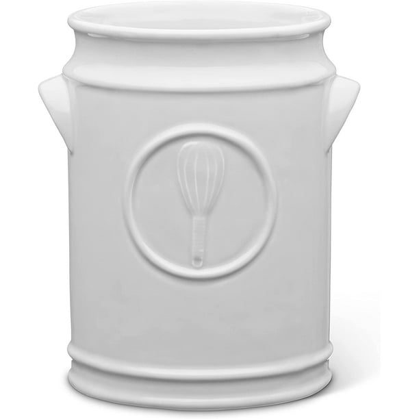 Amici Home Cooking Utensil Holder, Deep and Stable, Durable Utensil