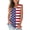 White womens tank tops, variant on Wycnly Womens Tank Tops 4th of July Classic Patriotic Tunic Tee Tops Summer Fashion Star US Flag Print V-Neck Sleeveless Shirts Blouse Black s