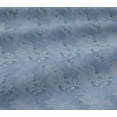 thumbnail image 4 of oneOone Cotton Jersey Grayish Blue Fabric Florals Quilting Supplies Print Sewing Fabric By The Yard 58 Inch Wide-YJL, 4 of 4