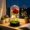 Multicolor A, variant on AuroraX Led Night Lights for Bedroom Handmade Crochet Flower Lamp Gift Desktop Warm White Dome Decorative Table Lamp for Bedroom