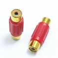 thumbnail image 2 of 4 unidslote RCA hembra a RCA hembra Ehuebsd Cable de Audio y, 2 of 6