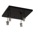 thumbnail image 2 of Meyda 161911 30 in. Nidos 4 Light Pendant, Mirror Black & Nickel, 2 of 7