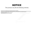 thumbnail image 2 of SIM Front Rear Semi-Metallic Brake Pads Kit for Car Toyota Camry KSM-100533, 2 of 8
