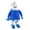 Blue-130627VV, variant on The Year Without Santa Claus Snow Miser Plush, 9.84 Inch Classic Ice Spirit Character Plush Toy, Christmas in July Celebration , Soft Collectible Figurine for Gifting