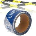 thumbnail image 4 of Rollo De Cinta De Precaución, 10 Piezas Azul Ligera Elasticidad Material De PE Cinta De Advertencia De Aislamiento Capa A Prueba De Agua Para Accidentes De Tráfico, 4 of 7