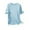Sky Blue-03, variant on Mittory Womens Short Sleeve Cotton Shirts Soft Comfy Solid Color Basic Tee Casual Loose Base Layer Tops