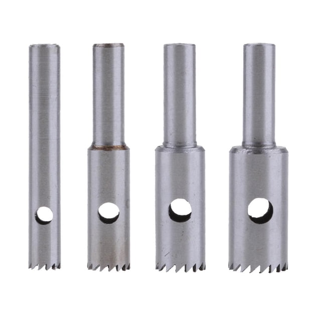 Taladro De Finos de material acero De De 4 Piezas, Ventajas: , Ponible, Sin Rebabas | 6 Mm / 8 Mm / 10 Mm / 12 Mm DYNWAVEMX Broca de carburo