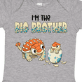 thumbnail image 4 of Inktastic I'm the Big Brother Ankylosaurus Bros Boys Baby Bodysuit, 4 of 5