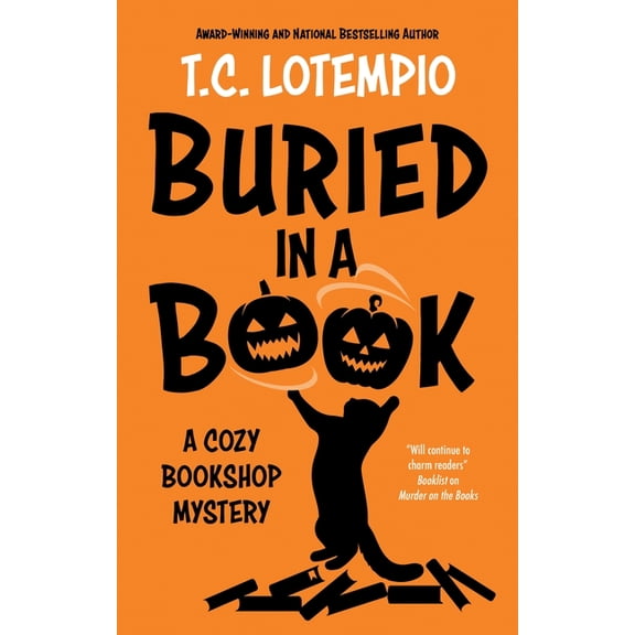 Cozy Bookshop Mystery Buried in a Book, Book 2, (Hardcover)
