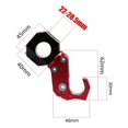 thumbnail image 3 of Universal Motorcycle Helmet Holder Hook 28mm/22mm, 3 of 7