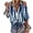 Blue, variant on QHWAUAKFBN T Shirts For Women Graphic Letter Print Colorblock Off Shoulder Long Sleeve Blouse Tshirts Top
