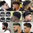 thumbnail image 2 of Peine para el cabello, púas para el cabello afro, púas afro de plástico para mujeres y hombres, púas para el cabello rizado, juego de arcoíris, 2 of 5