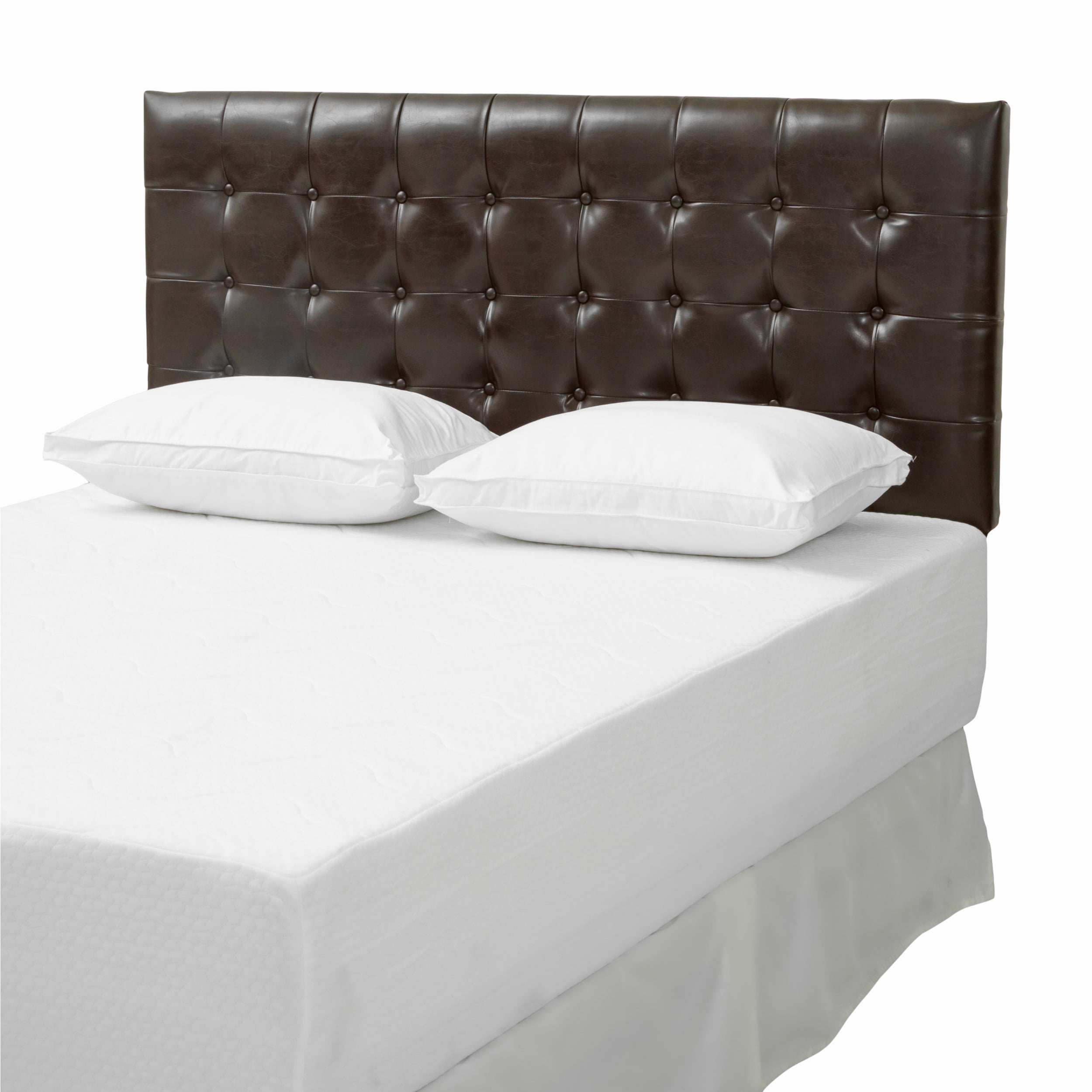 Noble House Michelle Tufted Fabric Headboard Color Brown