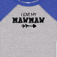 thumbnail image 4 of Inktastic I Love My Mawmaw with Arrow Boys or Girls Baby Bodysuit, 4 of 5