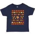 thumbnail image 3 of Inktastic Ugly Thanksgiving Sweater Design with Turkey and Football Boys or Girls Toddler T-Shirt, 3 of 5