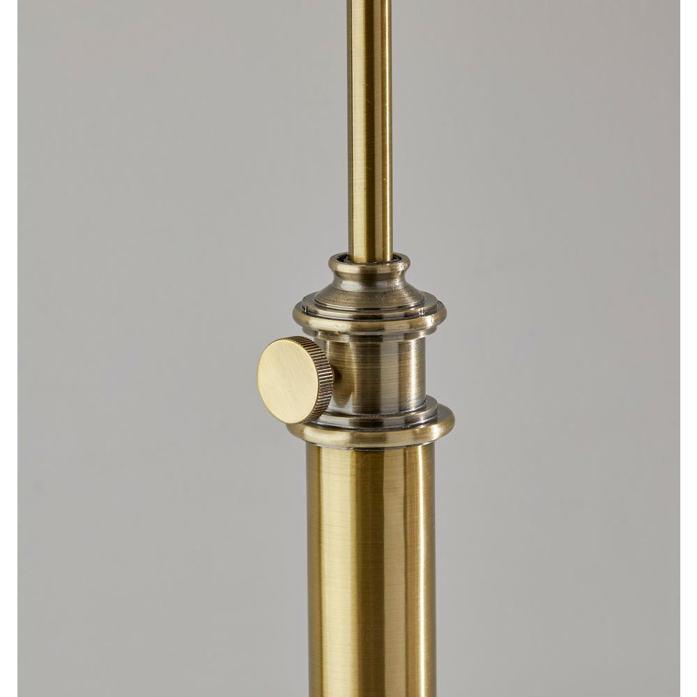 Simplee Adesso Adjustable Brass Barton Table Lamp