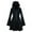 Black, variant on WEIYLL Women Hoodies Cat Ear Pullover Long Sleeve Cute Dress Black Ladies Fall Tops (size M )