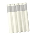 thumbnail image 3 of Cortina de ducha resistente y multifuncional, accesorio de baño para hotel, poliéster. Crema, 3 of 9