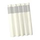 thumbnail image 3 of Cortina de ducha, accesorio versátil para baño, forro de hotel, lavable. Crema, 3 of 8