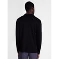 thumbnail image 3 of George Men's Interlock Polo Shirt with Long Sleeves, Sizes S-5XB, 3 of 5