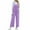 AA-Purple, variant on JURANMO Jumpsuits for Women Loose Wide Leg Bib Overalls Solid Casual Long Rompers Summer Casual One Piece Pants with Pockets Vacation Outfits Army Green XXL Ofertas Flash
