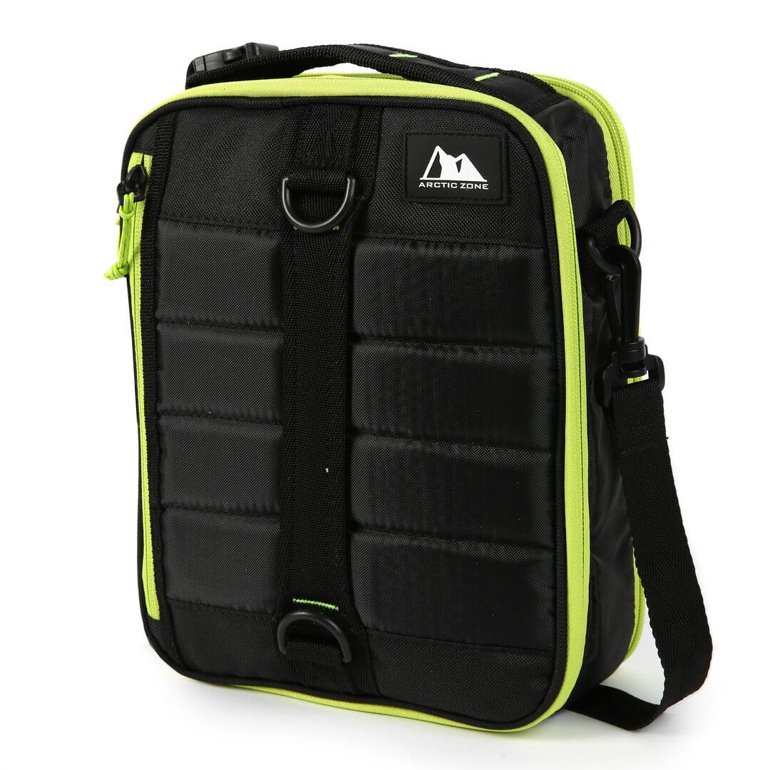 Arctic Zone High Performance Ultimate Expandable Lunch Bag, Black