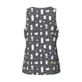 thumbnail image 5 of Haiem Lovely Penguin Men Workout Tank Top Gym Bodybuilding Sleeveless Muscle T Shirts Athletic Tank Breathable Workout Shirt-, 5 of 9