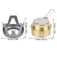 thumbnail image 4 of Réchaud à Alcool Compact Poignée Pliable Puissance de Feu Réglable Portable pour Camping Randonnée, 4 of 8