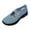 Sky Blue, variant on Rokment Womens Vintage Athletic Orthopedic Arch Support Walking Sneakers Comfortable Stretchy Solid Knit Platform Slip on Nursing Tennis Shoes
