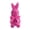 D, variant on Flocked Bunny Easter Decorations - Rabbit Figurines for Easter Centerpieces, Foam Rabbit Ornament Spring Home Tabletop Shelf Decor & Seasonal Gift