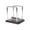 A, variant on Small Newton's Cradle Balance Balls, Metal Physics Pendulum Desktop Ornament, Demonstrates Momentum & Energy Conservation, Calming Visual Effect, for Office Home Decor Science Gift