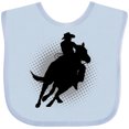 thumbnail image 3 of Inktastic Rodeo Rider Team Roping Boys Baby Bib, 3 of 4