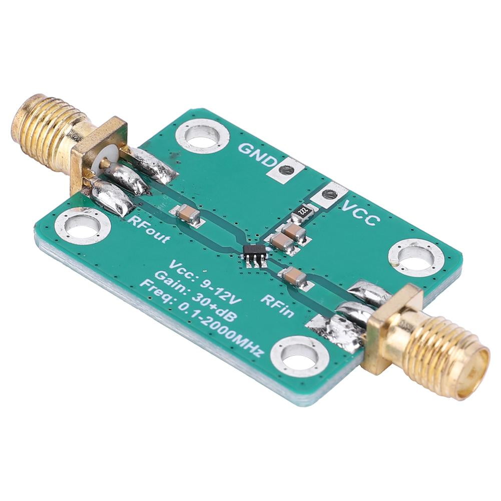 Módulo Amplificador RF LNA 32dB Banda Ancha 0.1-3000 MHz – Ideal Para Receptor SDR, Scanner Y